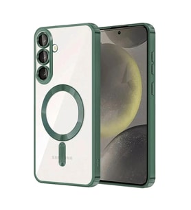 Samsung Galaxy S26 Kross Magneticsafe Kapak - Koyu Yeşil