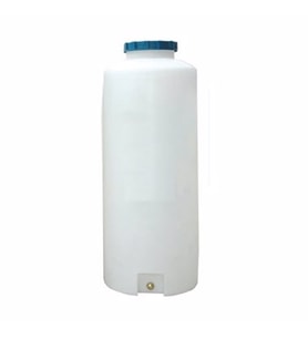 SU TANKI 100 LT POLİETİLEN DİK (41 * 82) (Beyaz)