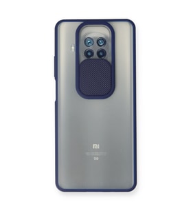 Mi 10T Lite Palm Buzlu Kamera Sürgülü - Lacivert