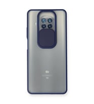 Mi 10T Lite Palm Buzlu Kamera Sürgülü - Lacivert