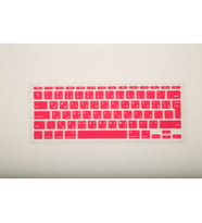 Laptop MacBook Air Klavye Koruyucu 11inc A1370 A1465 için Arapça Baskı US Arabic (Açık Pembe)