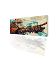 SonicTouch UltraGrand Cyberpunk Kaptan Xxl Klavye Mouse Pad 40x90Cm