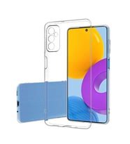 Galaxy M52 Kılıf Zore Şeffaf İnce ve Esnek Süper Silikon Kılıf (Renksiz)