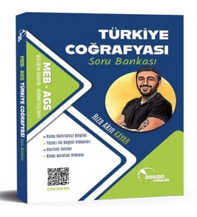 Doktrin Yayınları MEB-AGS Türkiye Coğrafyası Soru Bankası