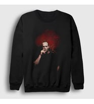 Presmono Unisex Siyah Cool Jason Statham Sweatshirt 396917tt