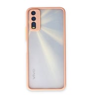 Vivo Y11s Kılıf Montreal Silikon Kapak - Pembe