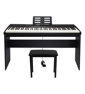 Jwin Sapphire SDP-112 Çekiç Aksiyonlu 88 Tuşlu Dijital Piyano Taşıma Çantası Hediyeli + Tabure