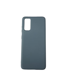 Galaxy S20 ile Uyumlu Cappy Silikon Kılıf Lacivert