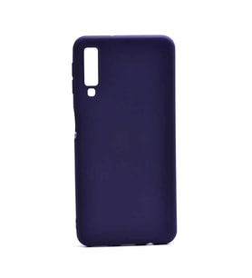 Samsung Galaxy A7 2018 Uyumlu Kılıf Zore Premier Silikon Kapak (Lacivert)