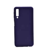 Samsung Galaxy A7 2018 Uyumlu Kılıf Zore Premier Silikon Kapak (Lacivert)