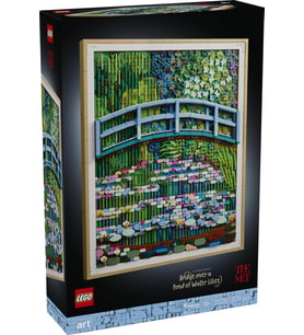 LEGO Art 31220 Claude Monet - Bridge over a Pond of Water Lilies