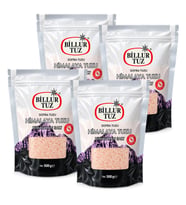Billur Tuz Himalaya Tuzu 500 gr Öğütülmüş x 4 Adet