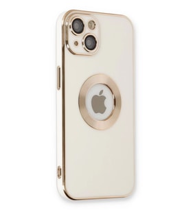 Newface Apple iPhone 14 Plus Kılıf Store Silikon - Beyaz