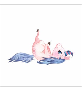 Unicorn Duvar Sticker Duvar Sticker 30x20 CM