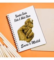 Babalar Günü Tasarımlı Defter Kişiye Özel