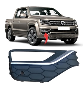 Vw Amarok Sağ Sis Kapağı Sisli Kromlu 2018 Sonrası 2H6807490A RYP