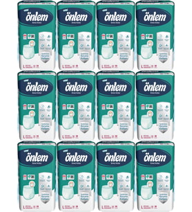 Önlem Emici Külot Yetişkin Hasta Bezi L - Large - Büyük 360 Adet (12PK*30)