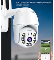 iP Kamera + 1080P SPEED DOME PTZ 2MP Dış Mekan IP Kamera Gece Görüşlü