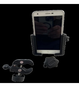 Motosiklet Scooter Atv Bisiklet Yandan Kilitlemeli Gidon Bağlantılı Telefon Tutucu A+++ Kaliteli