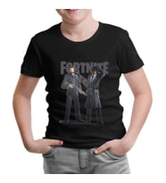 Fortnite - Gangs Siyah Çocuk Tshirt
