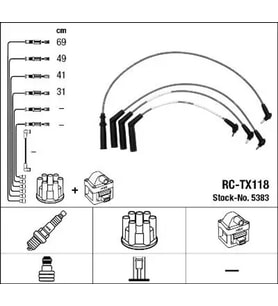 NGK 5383 (RCTX118) Buji Kablosu 9091922329 RCTX118