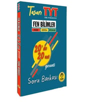 Tasarı TYT Fen Bilimleri 20 de 40 Net Soru Bankası