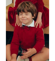 Mayoral Abel&amp;Lula Erkek Bebek Kazak (Kırmızı)