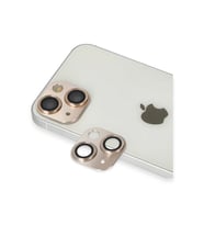 Newface Apple iPhone 13 Pers Alüminyum Kamera Lens - Gold
