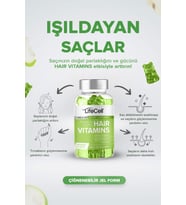 Hair Vitamins Vitamin C Biotin Zinc - Saç Vitamini - Takviye Edici Gıda