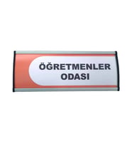 Kapı İsimliği 12x30cm 5li Paket