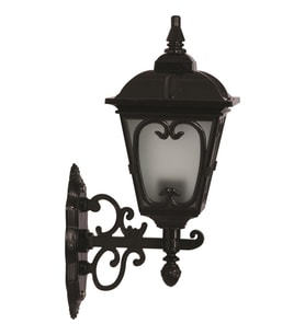 AVONNI BAP-68181-BSY-M1 Siyah Boyalı Dış Mekan Aydınlatma E27 ABS Polikarbon Cam 28x20cm