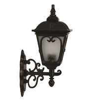 AVONNI BAP-68181-BSY-M1 Siyah Boyalı Dış Mekan Aydınlatma E27 ABS Polikarbon Cam 28x20cm