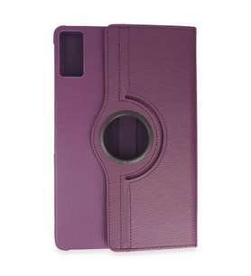 Pad Se Kılıf 360 Tablet Deri Kılıf - Mürdüm