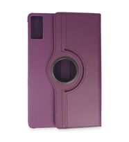 Pad Se Kılıf 360 Tablet Deri Kılıf - Mürdüm