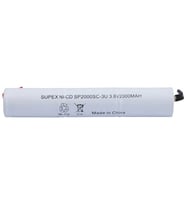 2000mAh 3.6V NiCd 3’lü Üstüste Şarjlı Süpürge Pili