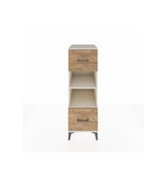 Kronos Dolap 2 Raflı 2 Çekmeceli 44x59x134 Aytaşı-Çam