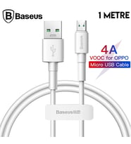 Baseus Mini White Micro USB 4A OPPO VIVO Dash Usb Şarj Kablosu 1Metre-(5775) - SSSSSS6342-1870