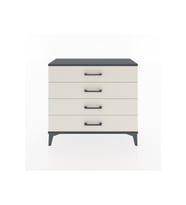 Arges Şifonyer 4 Çekmeceli 88x30x80 Antrasit-Aytaşı