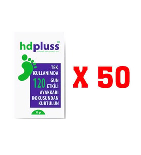 HD PLUSS Bot Koku Önleyici - 50 ADET