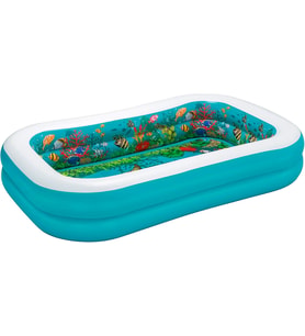 Bestway 3D Undersea Adventure Şişirilebilir Oyun Havuzu 2,62 M X 1.75 M X 51 Cm (Çok Renkli)