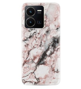 Vivo Y22 Kılıf Resimli Desenli Baskılı Silikon Colorfull Marble 2 1389