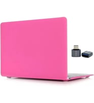 MacBook Pro 13 Mat Kılıf A1706 A1708 A1989 A2159 Uyumlu TPU Sert Kılıf İnce Hafif Buzlu Koruyucu Kapak Laptop Kılıfı 2016-2019 Pembe