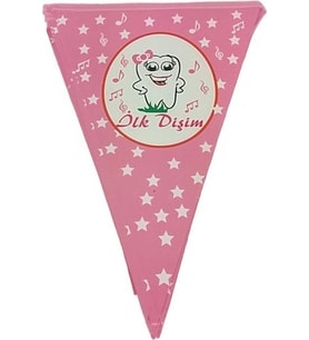Buparti Pembe Flama "İlk Dişim"