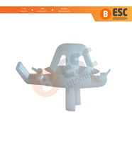 Mercedes için 10 Adet Çeyrek Panel Kalıp Klipsi 001 988 63 81