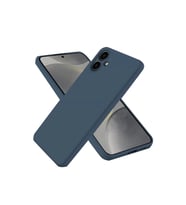 Samsung Galaxy A06 Kılıf First Silikon - Lacivert
