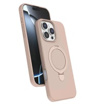 iPhone 16 Pro Max Regal Magsafe Standlı Kapak - Çöl Titanyum