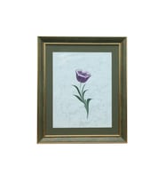 e38 EL İŞÇİLİĞİ GÜL EBRU TABLO 50x43  cm - 6227