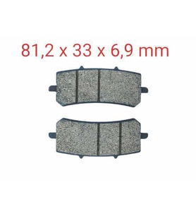 CF MOTO NK 150-250 ÖN FREN DİSK BALATASI