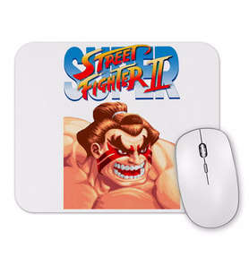 Street Fighter 2 Guile Mouse Pad