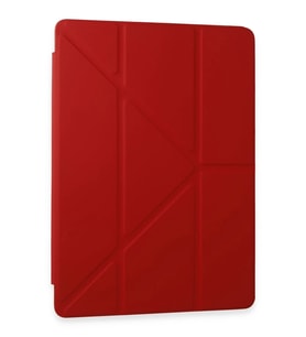 Galaxy Tab A9 Plus Kılıf Kalemlikli Mars Tablet Kılıfı - Kırmızı